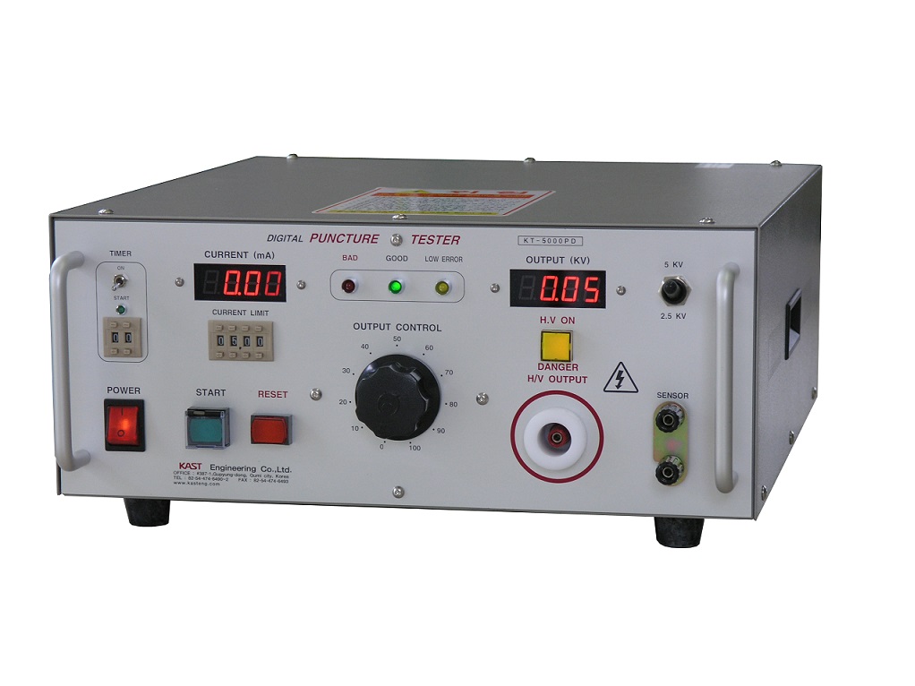 HIPOT TESTER  ( Puncture Tester / Withstanding Voltage Tester )
